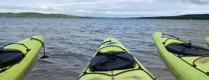 Sand Point Beach is one of Orte, die Dave gefallen.