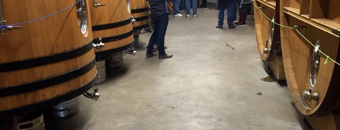 Crooked Stave Barrel Cellar is one of Beer / Ratebeer's Top 100 Brewers [2019].