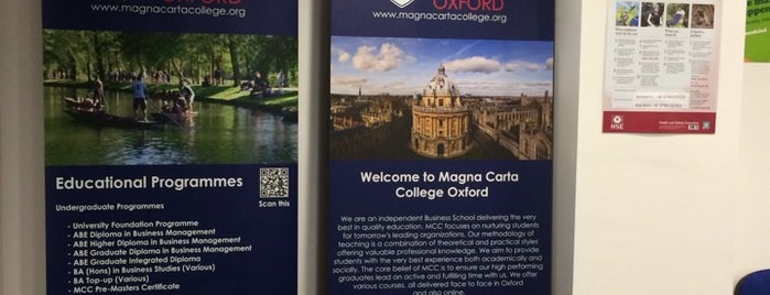 Magna Carta College is one of Work and travel.