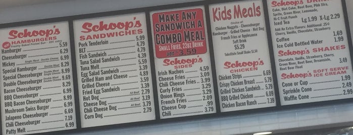 Schoop's Hamburgers is one of John : понравившиеся места.