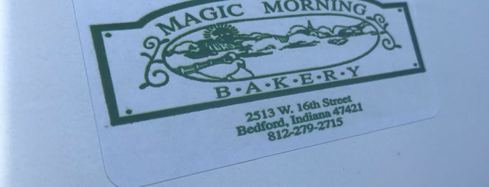 Magic Morning Bakery is one of Favorite Places in Indiana.