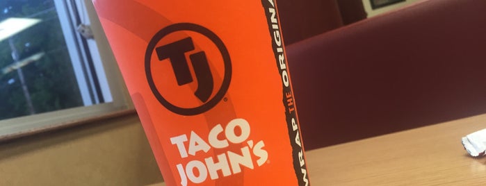 Taco John's is one of สถานที่ที่ John ถูกใจ.