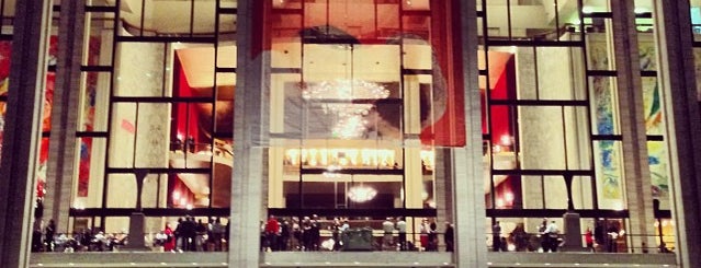 The Metropolitan Opera is one of NYC: Favorite Theaters, arenas & music venues!.