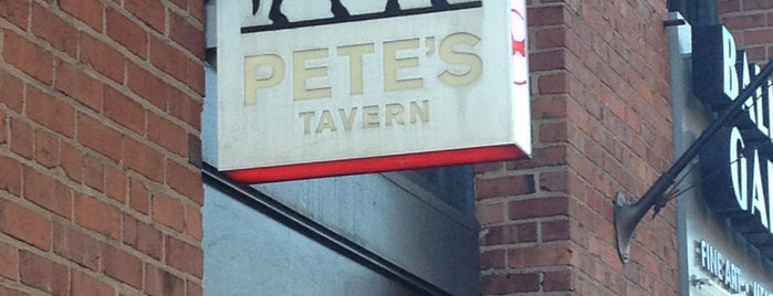 Pete's Tavern is one of SF Bars.