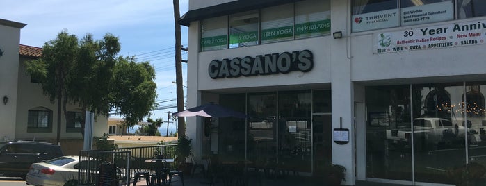 Cassano's is one of San Clemente / Dana Point.