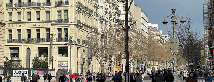 La Canabière is one of Marseille.