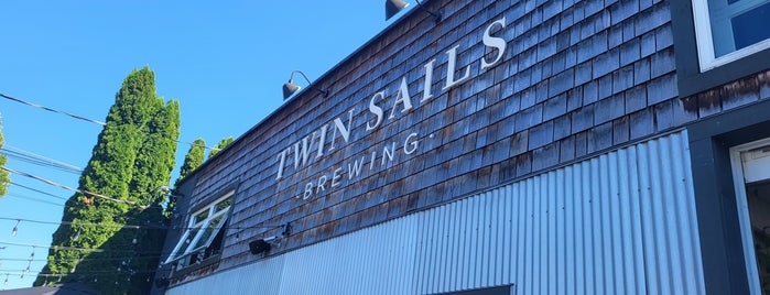 Twin Sails Brewing is one of Vancouver.
