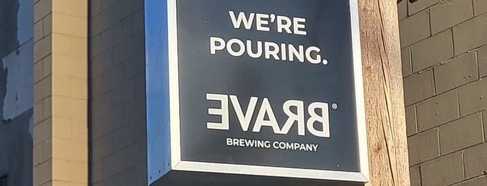 Brave Brewing Co. is one of สถานที่ที่ Rick ถูกใจ.