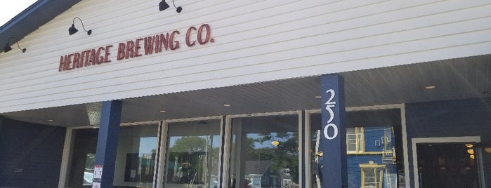 Heritage Brewing Company is one of Lugares favoritos de Rick.
