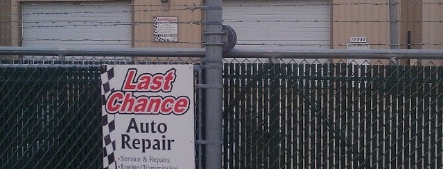 Last Chance Auto Repair For Cars Trucks is one of Naperville, IL.