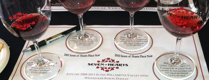 Seven of Hearts Wine is one of Wineries in Willamette Valley.