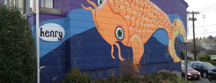 Henry's Octopus Mural is one of Bill : понравившиеся места.