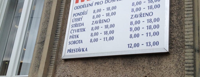 Městská knihovna is one of Library series.