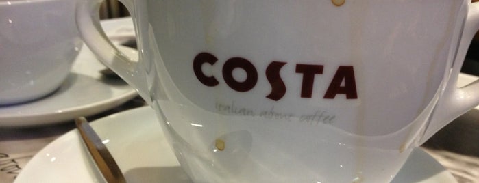 Costa Coffee is one of Tempat yang Disukai Will.
