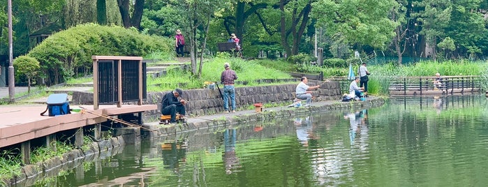 ひょうたん池 is one of Locais curtidos por Vic.