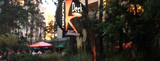 Deck Bar e Restaurante is one of สถานที่ที่ Tamaio ถูกใจ.