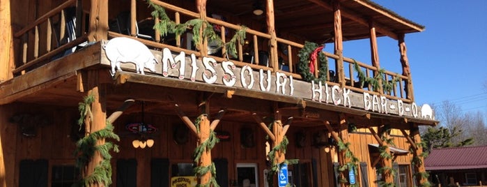 Missouri Hick Bar-B-Que is one of Locais curtidos por Paul.