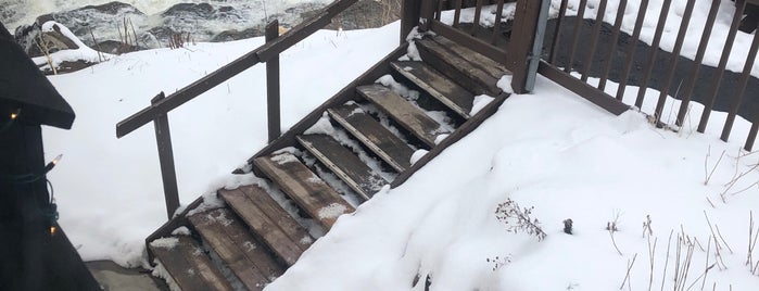 Indian Falls Log Cabin Restaurant is one of Waterfalls - 2.