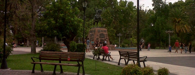 Plaza San Martín is one of Tempat yang Disukai Martin.