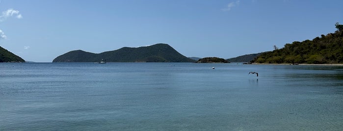 Waterlemon Cay is one of St John, USVI.