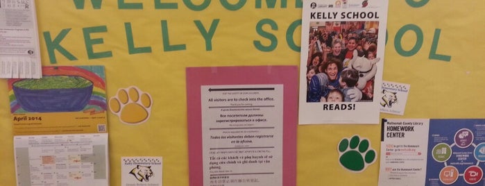 Kelly Elementary is one of Kimberly'in Beğendiği Mekanlar.