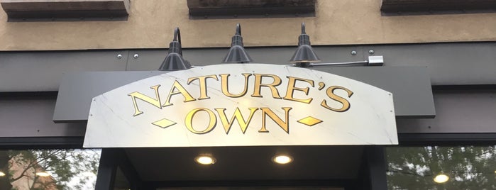 Nature's Own is one of Kate'nin Beğendiği Mekanlar.