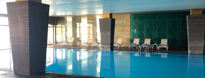 Kempinski Hotel Pools is one of Tempat yang Disukai M.Y.