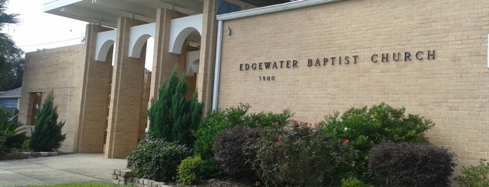 Edgewater Baptist Church is one of New Orleans Churches.