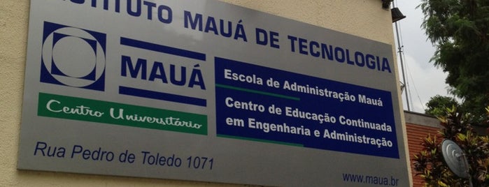 IMT - Instituto Mauá de Tecnologia is one of สถานที่ที่ Alexandre ถูกใจ.