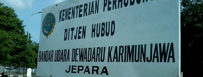 Bandar Udara Dewadaru (KWB) is one of Traveling around Jawa.