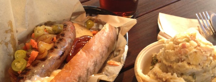 Rosamunde Sausage Grill is one of UntappdSFBW14.