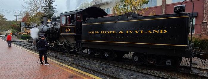 New Hope & Ivyland RR - New Hope Station is one of New Hope & Lambertville.