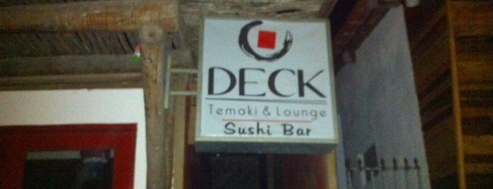 Deck Temaki & Lounge is one of สถานที่ที่บันทึกไว้ของ George.