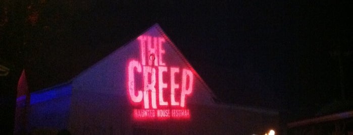 The Creep Haunted House festival is one of FAVORITES.