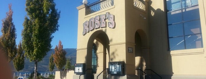Rose's Waterfront Pub is one of Pubs in the Kelowna Area.