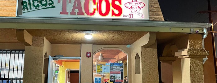 Ricos Tacos el Tio is one of South Bay / SW LA.