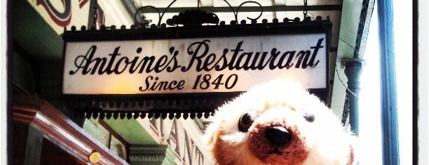 Antoine's Restaurant is one of America's Oldest Eateries.