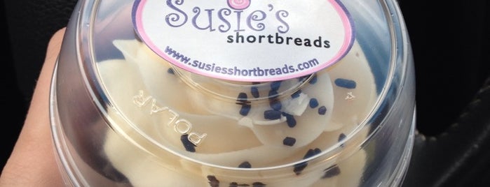 Susie's Shortbreads & Cupcakes is one of Restaurants.