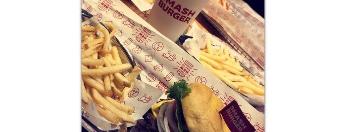 SmashBurger is one of Tom’s Liked Places.