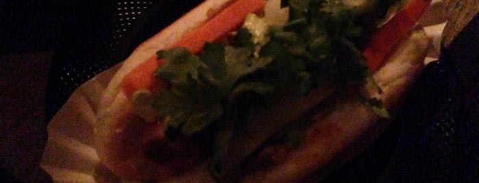 PDT (Please Don't Tell) is one of The 15 Best Places for Hot Dogs in New York City.