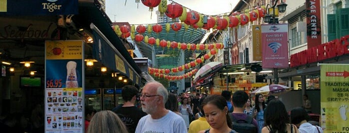 Chinatown Street Market is one of Singapore Attractions.