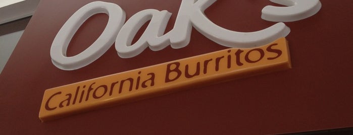 Oak's California Burritos is one of Lilik.