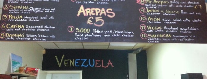 Mr. Arepa's Latin Food is one of Pranayさんの保存済みスポット.