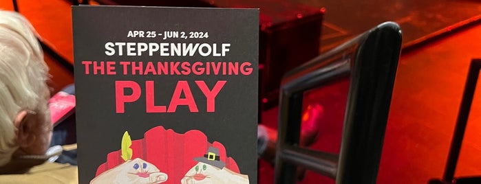 Steppenwolf Theatre Company is one of New Play Havens.