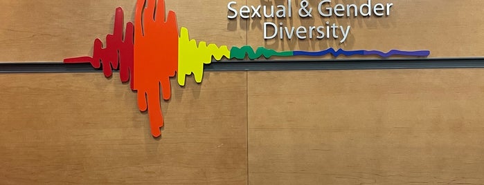 Center for Sexual and Gender Diversity is one of Orientation Week Locations.