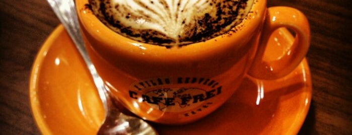Cafe Frei is one of Locais curtidos por Beata.