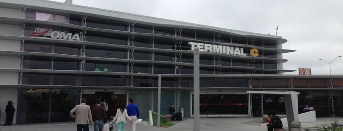 Terminal C is one of Aeropuertos.