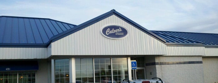 Culver's is one of Lugares favoritos de Sylvia.