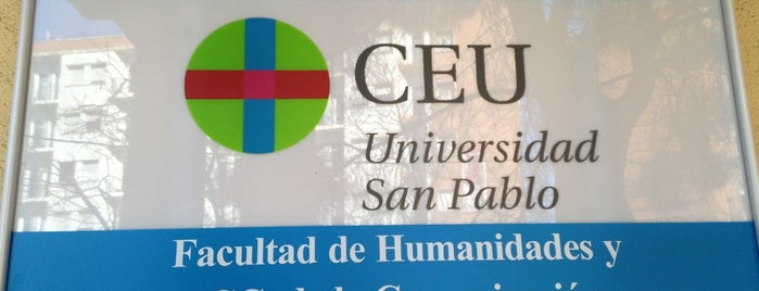 Facultad de Humanidades y C.C CEU San Pablo is one of Universidades y +.