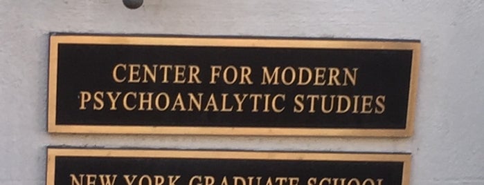 Center for Modern Psychoanalytic Studies is one of Orte, die JoAnne gefallen.